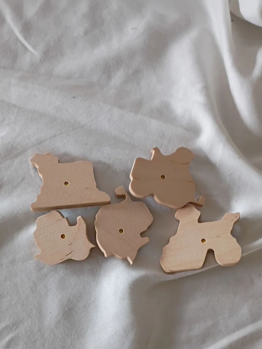EUC Vintage Early Learning Centre Holland Farm Tractor Cow Wooden Peg Puzzle
